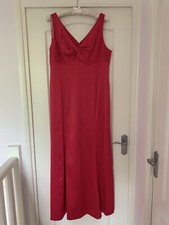 Evening dress size 18 pink
