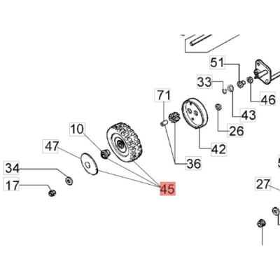 Tagliaerba Efco LR 53 TK Confort Plus - Motofalciatrice Da Giardino Professionale, Pratica Ed Efficiente - Foto 3