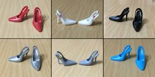 Barbie Basics Model Muse Doll Collection Sling Back High Heel Shoes - CHOOSE