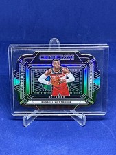 RUSSELL WESTBROOK 2020-21 PANINI OBSIDIAN ECLIPSE DIE CUT #D 12/75