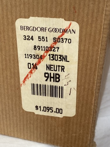 CHRISTIAN LOUBOUTIN Meree Peep Toe Bootie Nude Leather 160mm High Heel Sz 39.5 - Picture 17 of 17