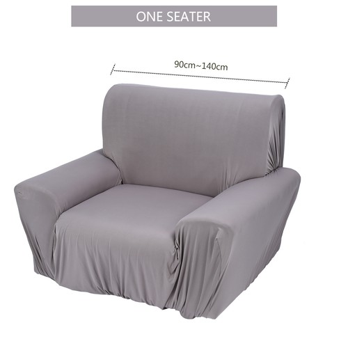 1/2/3/4 Seater Stretch Chair Sofa Covers Couch Cover Elastic Slipcover Protector - Picture 17 of 19