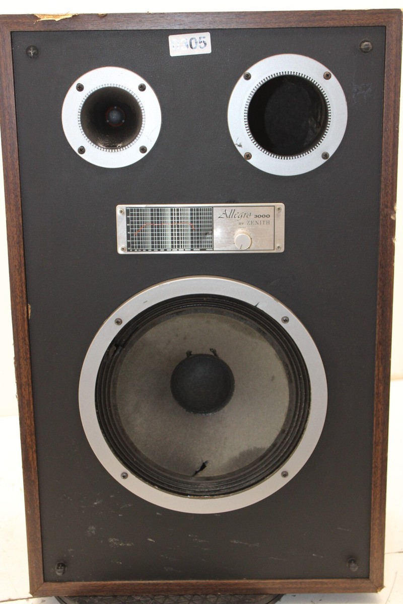 Vintage Zenith Allegro 3000 Single Speaker | eBay