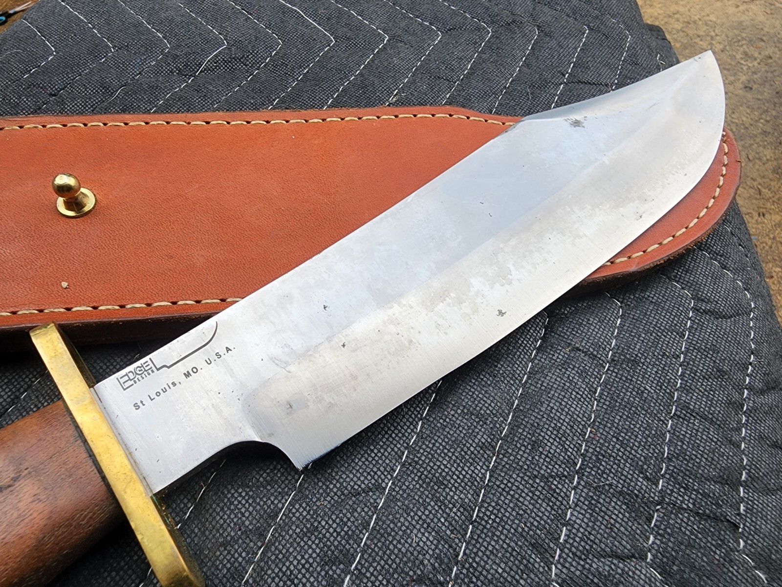 Rare Blackjack Shining Mountains Bowie Survival Hunting Fighting Knife