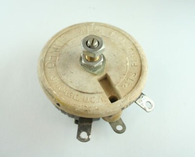 R-2-100-1/2LBX1/8S OHMITE potentiometer 2 Ohm, 100W RHEOSTAT 100 Watt