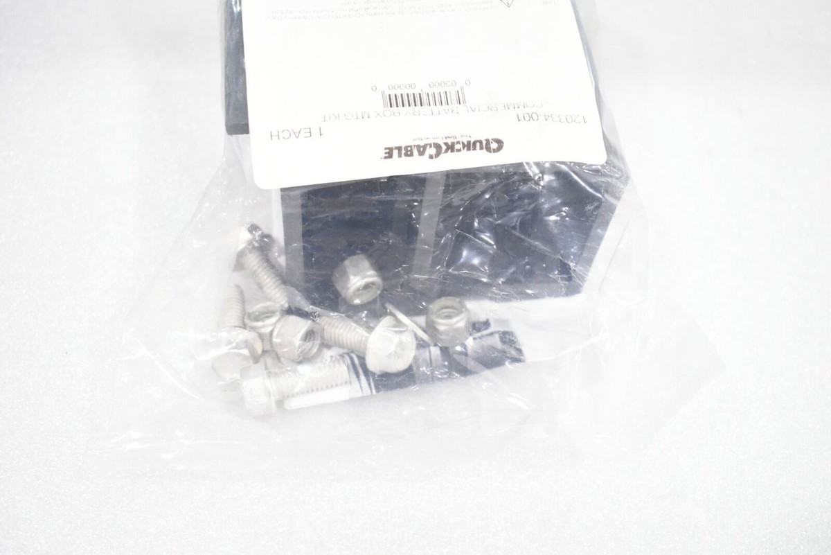 user QUICKCABLE 120334-001 COMMERCIAL BATTERY BOX MOUNTING