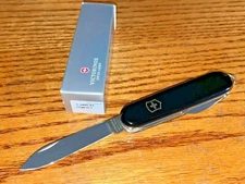 New Victorinox Swiss Army 91mm Knife  COMPACT BLACK   1.3405.3  54943