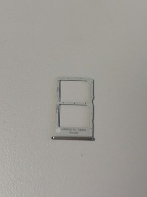 Huawei P40 Lite JNY-LX1 Original Sim Halter Simslot Sim Tray silber