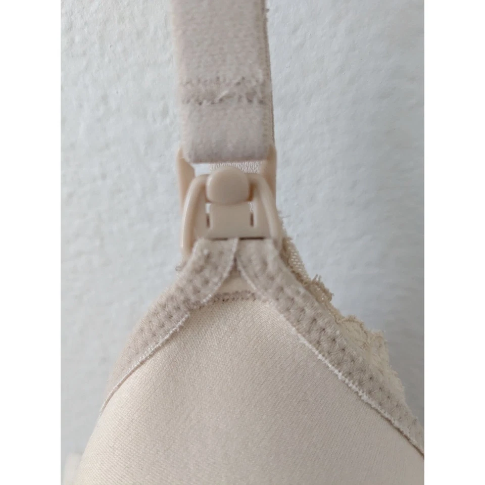 WACOAL Underwire T-Shirt Nursing Bra Full Coverage Everyday Sand 859221 Sz 32DDD - Image 3 of 4