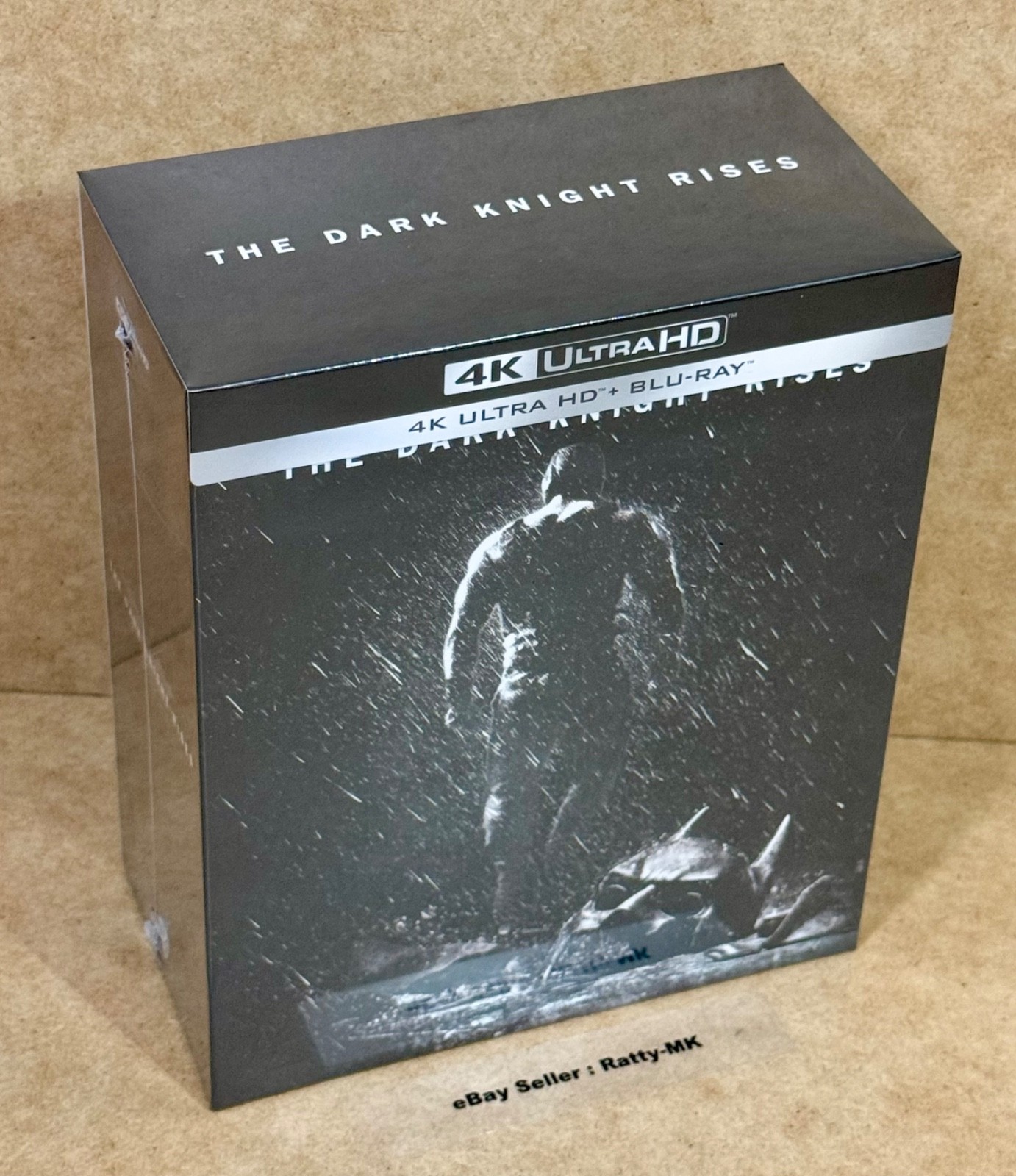 THE DARK KNIGHT RISES - MANTA LAB ONE CLICK 4K + BLU RAY STEELBOOKS - NEW