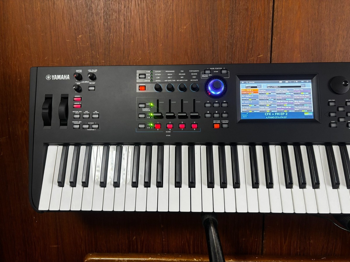 Yamaha MODX7+ 76 Semi-weighted Key Synthesizer w/ gig bag | eBay