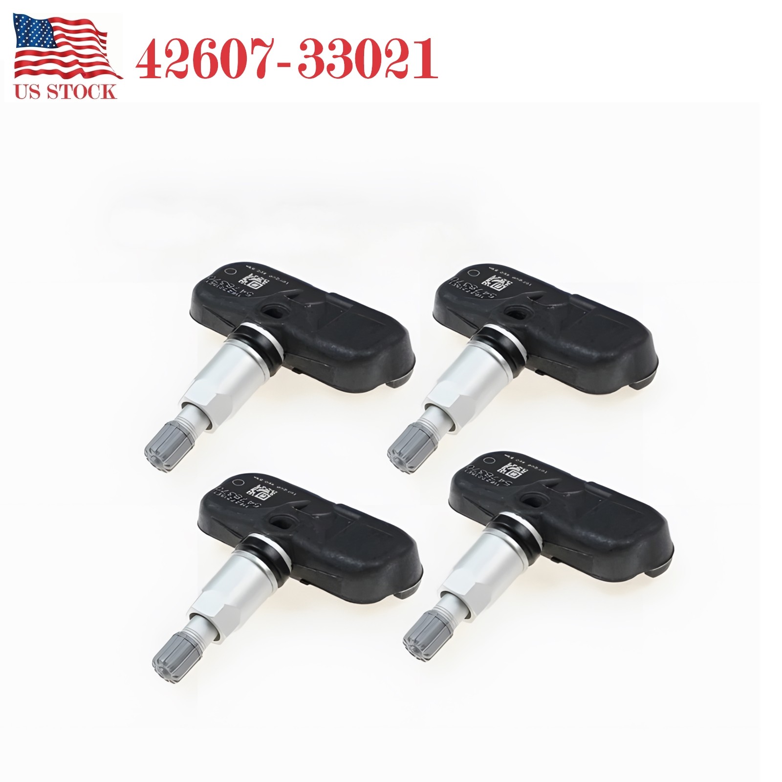 4pcs Tire Air Pressure Sensor TPMS 42607-33021 For Toyota 4Runner Corolla Lexus