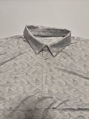 G Gradual Mens Performance Golf Shirts Dry Fit Moisture Wicking Short Sleeve NEW - Picture 5 of 14
