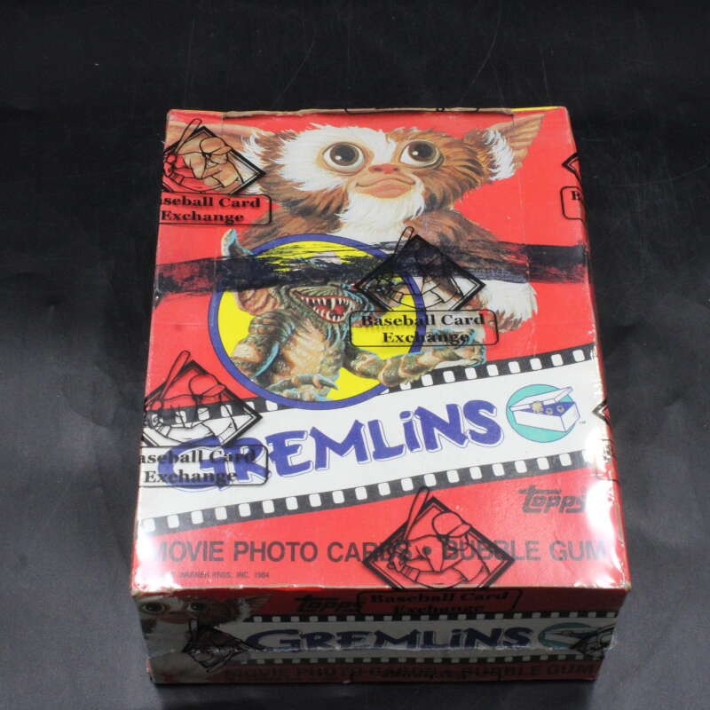 1984 Topps Gremlins BBCE Wrapped Wax Box 36 Packs SZ177