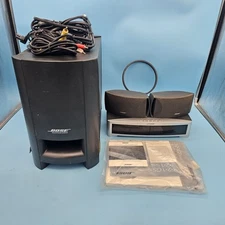 BOSE AV3-2-1 Series II Media Center & PS3-2-1 II Powered Speaker System W/Cords 