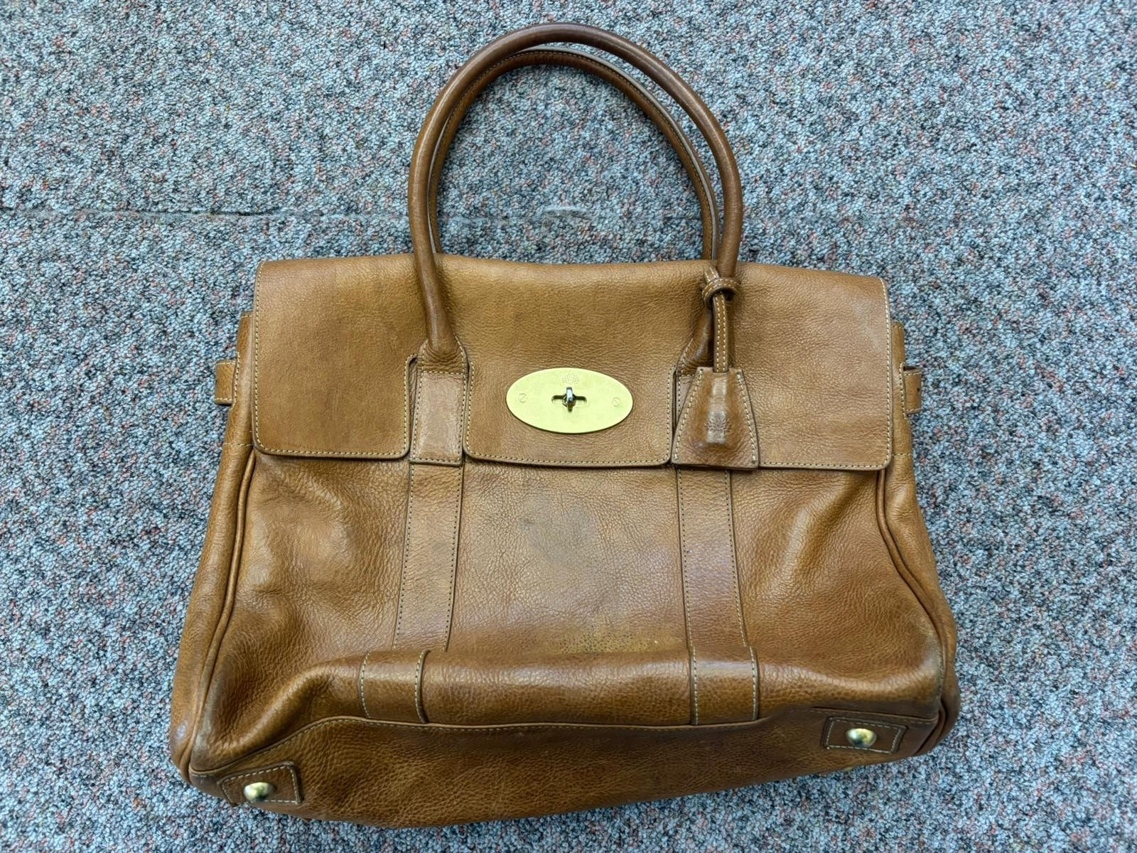 Mulberry Bayswater Satchel Tan