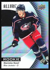 2023-24 Upper Deck Allure Black Rainbow Stanislav Svozil Rookie Columbus Blue