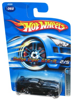 Hot Wheels '96 Dodge Viper GTS [Blu], Then & Now 4/10, 176/250, 1:64 Scala Diecast Car