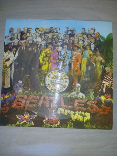 The Beatles sgt peppers Lonely Hearts 1st press uk Picture Vinyl Inserts & Pics