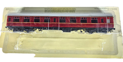 Hachette Partworks OO BR Mk1 weinrot Korridor Personenzugwagen Blisterpackung.