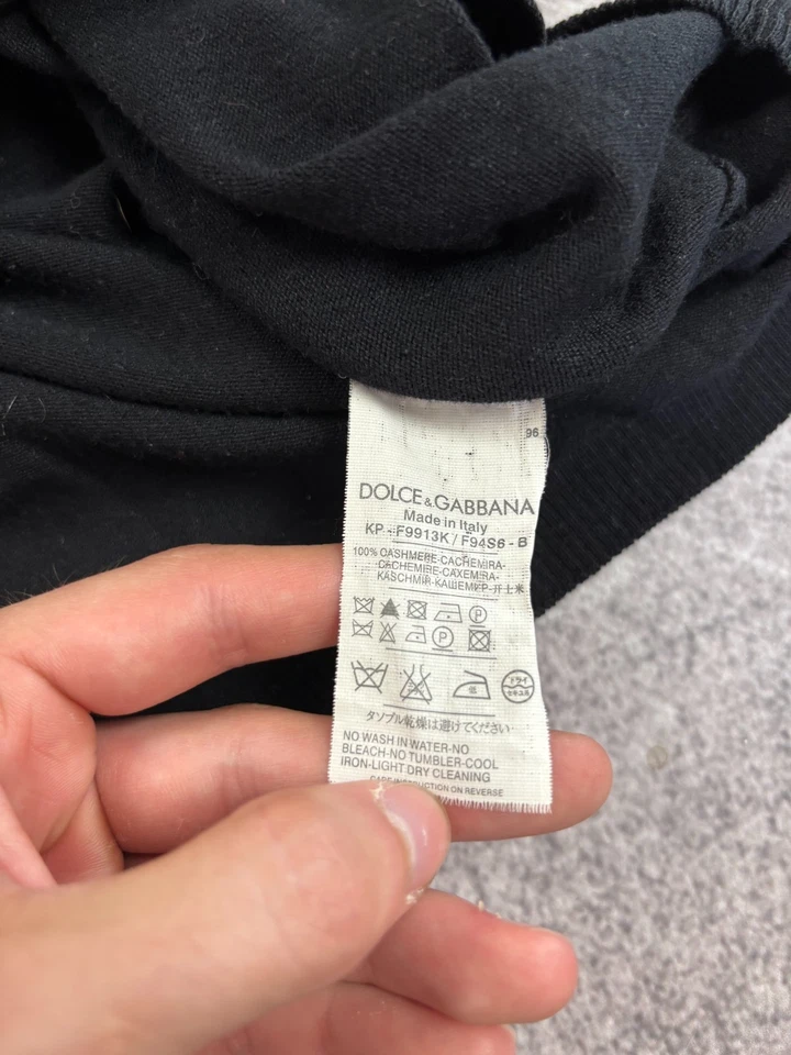 Camiseta sin mangas Dolce&Gabbana vintage de cachemir para mujer talla M Foto 4 de 4