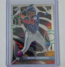 Topps 2025 Cosmic Chrome Kevin Alcantara Rookie #59 Chicago Cubs Baseball
