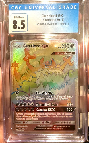 Guzzlord-GX graded CGC 8.5 for sale on eBay