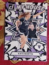 Kate Martin 2025 Donruss WNBA My House #20 Golden State Valkyries Insert Card