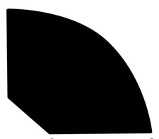 COREtec 01V46-VV017 94" Quarter Round for the Pro Plus Collection