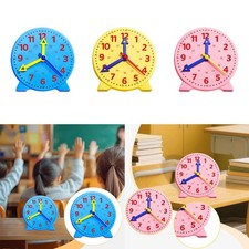 Teaching Clock Telling Time Teaching Clock Early Education Kids Math Learning