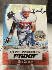 BEN COATES | 2025 Leaf Metal Winter Wonderland Pre-Production ACETATE PROOF 1/1