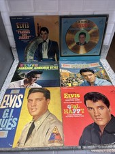 Elvis Presley Original Vinyl Records Lot Of 6, VG-G 🔥🔥