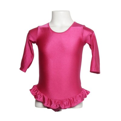 H&M, Gymnastikanzug, Größe: 110/116, Pink, Elasthan/Polyamid, Einfarbig #Kkx