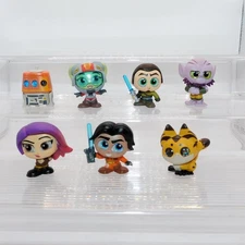 Star Wars Doorables Rebels 7 Figure Kanan Hera Sabine Chopper Zeb Ezra Jedi