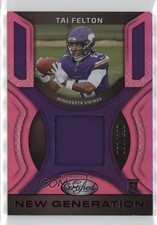 2025 Certified New Generation Jerseys Mirror Pink /299 Tai Felton #NGJ-TAF 1q1x