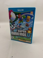 New Super Mario Bros. U Nintendo Wii U Platformer Video Game CIB Complete