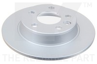 2X NK Bremsscheibe 312546 FüR Ford Galaxy Seat 7M6 Alhambra VW 7M9 7M8 Sharan 1
