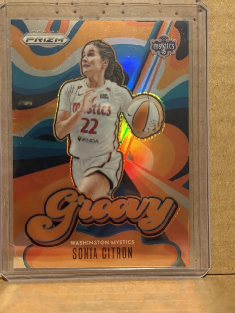 2026 WNBA Prizm Basketball Sonia Citron Groovy Orange /75