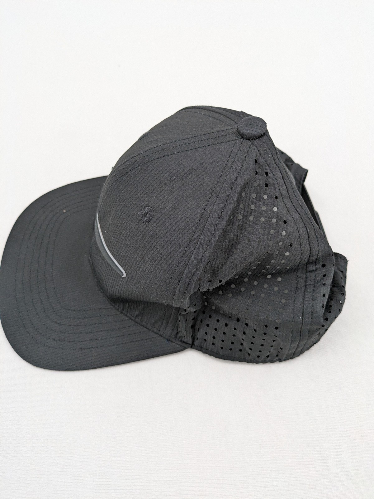 Nike Heritage86 Herren Snapback Cap schwarz perforiert belüftet Golfmütze image 3