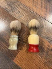 Vintage Ever-Ready C-40 Shaving Brush Made in USA plus additional brush