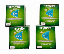 Nicorette | Original Flavour 2Mg Gum | 210 Pieces | Pack 0f 4