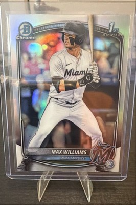 2025 Bowman Draft - Chrome Max Williams #BDC-68 Refractor (RC)