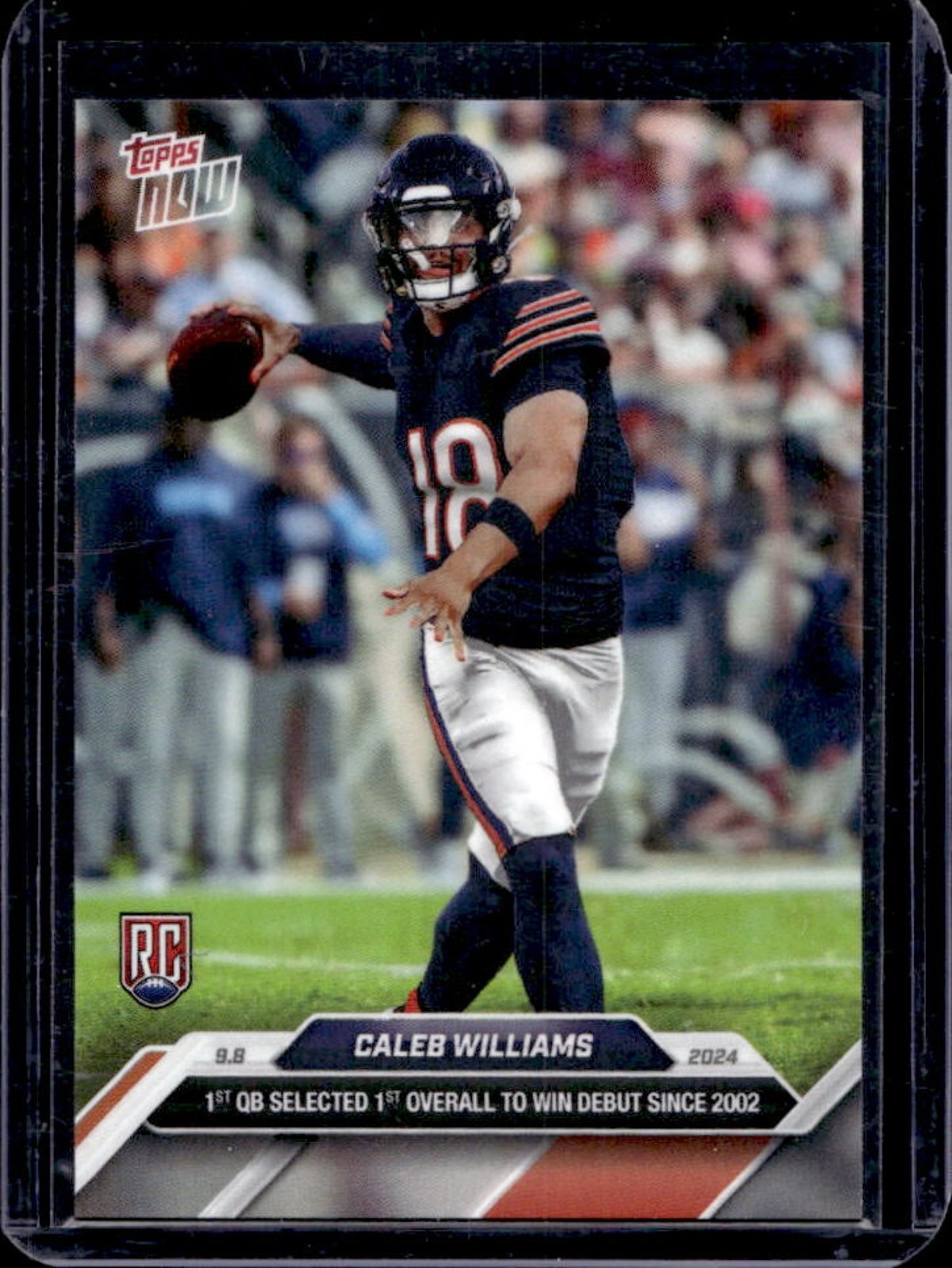 2024 Topps NOW Caleb Williams RC Rookie #2 Bears
