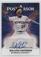 2025 Series 2 Postseason Performance Orange /25 William Contreras Auto 1b1x
