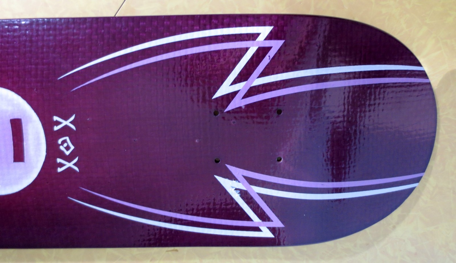 2008 SMA SANTA MONICA AIRLINES 30th Anniv Blackbird FIBERLAM Skateboard Deck NOS