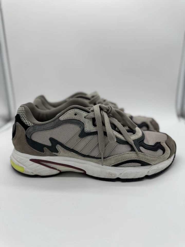 LIGEIRAMENTE USADO Adidas Temper Run "Marrom Claro" G2790 EUA MASCULINO TAMANHO 10 sem Caixa - Imagem 3 de 4