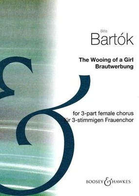 The Wooing of a Girl Choral score female choir (SSA) a cappella Bartók Old Hunga