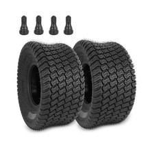 RUTU 2 Pack 18x8.5-8 Golf Cart Tires, Lawn Tractor Tire with 4 Straight Valve...