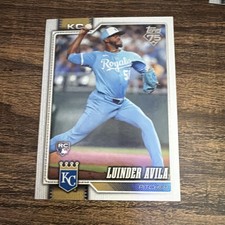 Topps 75 Kansas City Royals Luinder Avila RC Card Lot #120 3 Cards