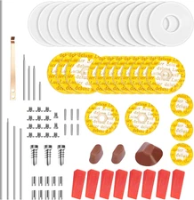 Flute Maintenance Kit - Full Repair Tool Set Including Flute Pad, Screw, Block G